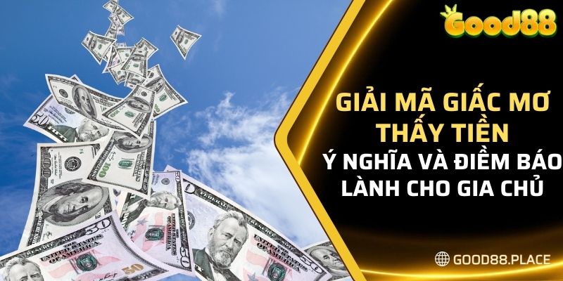 Giải mã giấc mơ thấy tiền với ý nghĩa và điềm báo lành cho gia chủ